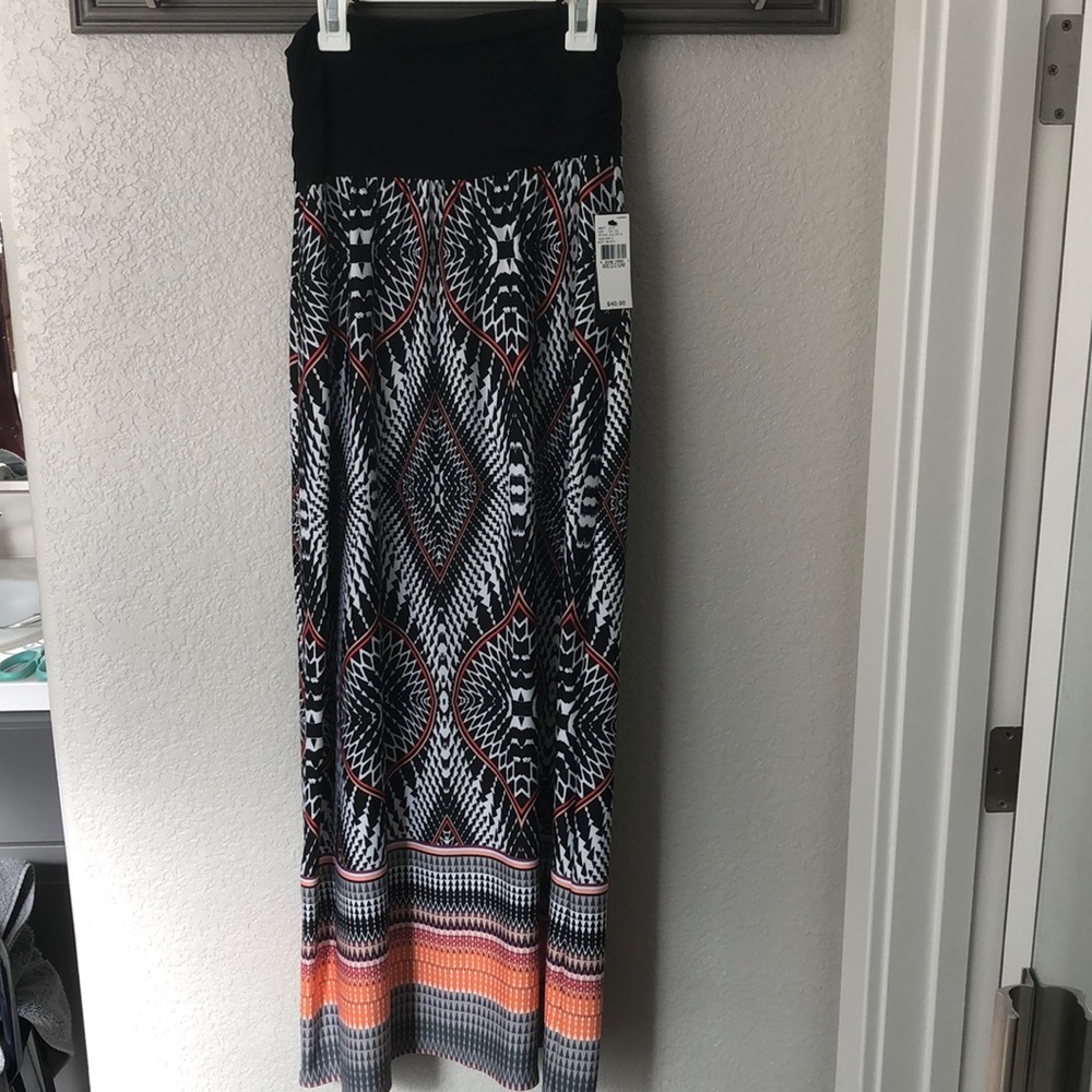 NWT M AB Studio Maxi Skirt